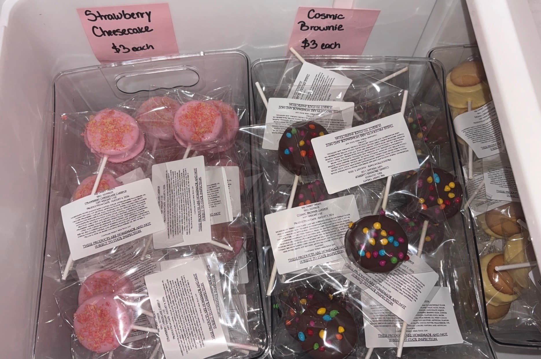 Cosmic Brownie Cakepop